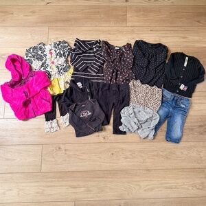 BABY GIRLS PRETTY AND STYLISH FALL CLOTHING BUNDLE SIZE 12-18 MONTHS